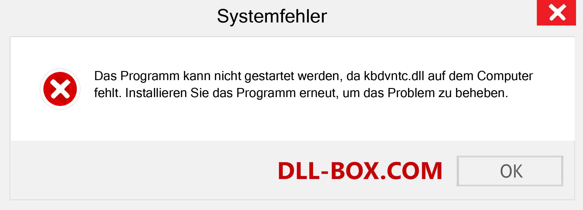 kbdvntc.dll-Datei fehlt?. Download für Windows 7, 8, 10 - Fix kbdvntc dll Missing Error unter Windows, Fotos, Bildern